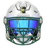 Clear Blue Football Visor, Football Helmet Visor for Adults&Youth, Eye Shield Visor with Football Visor Clips, Easy Install Football Visors for Helmet Football Protection Gear