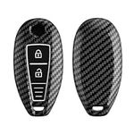 kwmobile Key Cover Compatible with Suzuki - Carbon