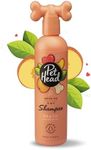 Pet Head Quick Fix 2 in 1 Dog Shampoo and Conditioner | Peach Scent | Dog Shampoo and Conditioner for Smelly Dogs | Nourishes and Softens Coat & Skin | Vegan | Gentle Formula for Puppies | 300ml