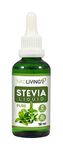 NKD Living Pure Stevia Liquid Drops 50ml - Pure Stevia, Unflavoured - with glass dropper (Other flavors also available: Vanilla, Caramel, Chocolate)