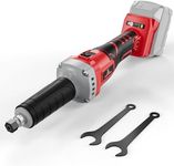 Cerycose Cordless Die Grinder Compatible with Milwaukee 18V Battery, Electric Grinder with 26000 RPM Brushless Motor, 1/4" Precision Chuck, for Rust Removal, Grinding, Polishing (No Battery)