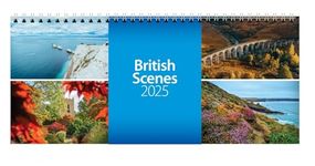 2025 British Scenes Desk Calendar (CL07)