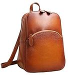 HESHE Leather Backpack Purses for W