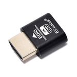 EVanlak HDMI Dummy Plug Headless Ghost Display Emulator Premium Aluminum PC（Fit Headless-3840x2160@60H New 3RD）-1Pack…