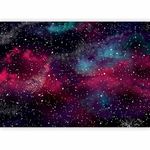 murando Photo Wallpaper Galaxy 350x256 cm / 138"x97" Non-Woven Premium Art Print Fleece Wall Mural Decoration Poster Picture Design Modern Galaxy Universe Cosmos Milky Way Stars a-A-10326-a-a