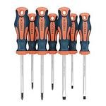 Presch Screwdriver Set 7 Pieces - Magnetic Screwdriver Sets with Slotted, Pozidrive and Phillips Screwdrivers - Pro Screw Driver Kit