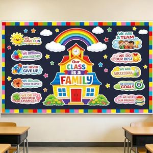 Back-to-School Bulletin Board Decor – Inspirational Quote Wall Decals for Classrooms, Suitable for School Classrooms, Preschools, and Homes During Back-to-School Season
