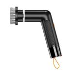 Konquer TimeS Cordless Electric Scrubber 1200mAh | 320 RPM Power Scrubber | IPX6 Waterproof Cleaning Brush with 5 Brush Heads for Bathroom, Kitchen, Tiles & Grout
