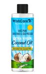 WishCare Premium Cold Pressed Extra Virgin Coconut Oil - 500 ML