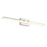 mirrea 36in Modern LED Vanity Light for Bathroom Lighting Dimmable 36w Chromed (Warm White 3000K)