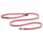 Ruffwear, Flagline Dog Leash, Lightweight Lead with Hands-Free, Waist-Worn Option, Salmon Pink