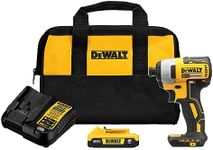 DEWALT 20V MAX Impact Driver, 1/4 Inch, Battery and Charger Included (DCF787D1)