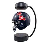 Ole Miss Rebels NCAA Hover Helmet - Collectible Levitating Football Helmet with Electromagnetic Stand