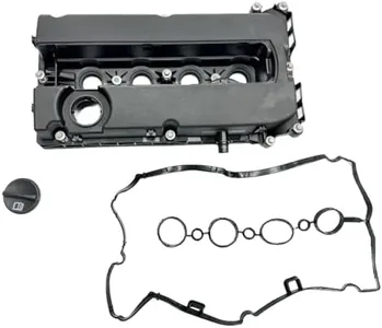 NITOYO 55564395 Engine Valve Cover with Gasket Compatible with Chevrolet Cruze 2010-2016, Aveo 2009-2011, Sonic 2013-2020, Saturn Astra 2008-2009, Pontiac G3 2009-2010 L4 1.8L, Replace # 55558673