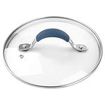 Saucepan Pot Lid - See-Through Tempered Glass Lids (Works with Models: NCCW11BL & NCCW11BD)