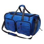 MOSISO Baseball Bag, Large Capacity Catchers Gear Bag Baseball Bat Bag with Shoe Compartment Baseball Shoulder Bag with Handle for Men Women for Baseball Gear, Royal Blue