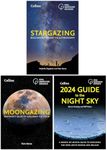 Royal Observatory Greenwich 3 Books Collection Set (Stargazing Beginners guide to astronomy, Moongazing Beginner’s guide to exploring the Moon & 2024 Guide to the Night Sky)