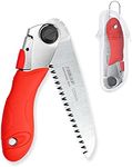 Hand Folding Pruning Saw Tree Wood Camping Saw 5 Inch Razor Teeth Saw Pocketboy For Wood Branches Camping With Carrying Case