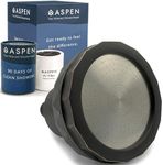 Aspen Filtered Shower Head for Healthy Hair & Skin | Removes Chlorine, Hard Water & Heavy Metals | High Pressure Shower Head with Filter | Water Softener | KDF-55