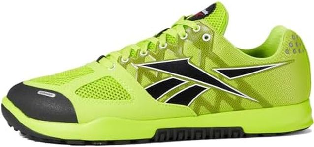 Reebok Training Footwear Men's Nano 2.0 Shoes Laser Lime F23/Core Black/Ftwr White, Size 11