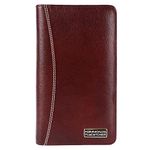 HAMMONDS FLYCATCHER Genuine Leather Passport Cover, Passport Holder for Men and Women - Travel Accessories Document Organizer, RFID Protected Passport Wallet with Card Slots for Trips - Brown