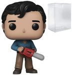 Evil Dead 40th Anniversary - Ash Funko Pop! Vinyl Figure (Bundled with Compatible Pop Box Protector Case), Multicolor, 3.75 inches