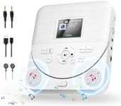 Portable cd player with bluetooth, 