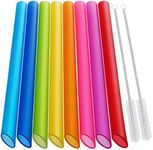 [Angled Tips] 8 Pcs Reusable Boba S