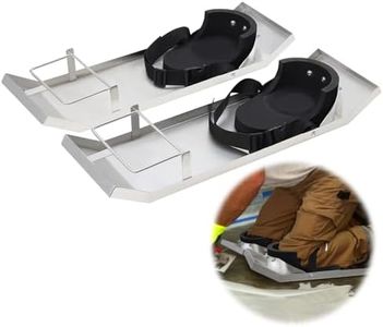 Daneried Concrete Knee Boards,Stainless Steel Concrete Knee Boards Slider 28”x 8”Concrete Knee Pads Moving Sliders For Concrete Finishing
