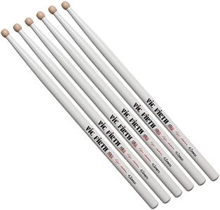 3-Pairs Vic Firth Corpsmaster Signature Ralph Hardimon Marching Snare Drum Sticks (SRH)