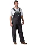 Walls Liberty Men's Stonewashed Denim Bib Overall, Graphite, 54W x 30L