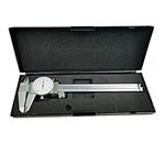 Hardware Factory Store HFS (Tm) 0-6" ; 4 Way DIAL Caliper.001" Shock Proof New; Plastic CASE