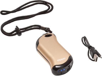 Zippo HeatBank 9s Rechargeable Hand Warmer – Gold