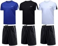 BUYJYA Men's Workout Clothes Athlet