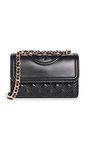 Tory Burch Fleming Soft Convertible Small Shoulder Bag black Size: One size