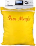 Fur Magic Pet Laundry Bag Keeps Your Washing Machine Free From Pet Hair Large Size Ideal For Dog Cat Horse Rabbit, Yellow