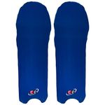 Colored Cricket Batting Pads Covers - Leg guards Clads By Cricket Equipment USA (Royal Blue, Extra-Large)