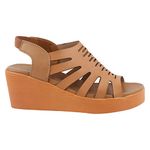 Medifeet Women's Open-Toe Fisherman Platforms (BEIGE, numeric_6)