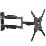 Charmount Long Arm TV Wall Mount for Most 26-55 Inch TVs, 28 Inch Long Extension TV Mount Swivel, Extend & Tilt Corner Wall Mount TV Bracket with Articulating Arm, Max VESA 400x400mm,Up to 80 lbs