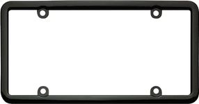 Cruiser Accessories 20050 Classic Lite License Plate Frame, Black