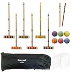 Juegoal Six Player Croquet Set with