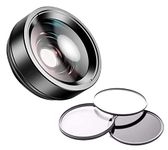 0.4X High Definition Super Wide Angle Lens w/Macro Compatible with Sony FDR-AX33 + 3 Piece Filter Kit