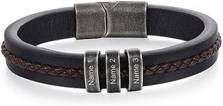 Jeweidea Personalized Leather Brace