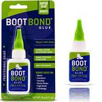 BOOT BOND Boot Glue - Quick Dry Boot Repair Formula Works In Seconds - Tough But Flexible Glue Seal - Waterproof Boot Heel Fix Works On Shoe Heel Repair, Thick Sole Boots, Sneakers, And More