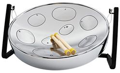 Panyard Jumbie Jam Table Top Steel Drum Kit Chrome 16-inch