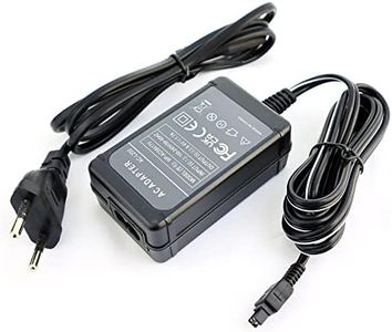 ENJOY-UNIQUE AC-L200 Bloc d'alimentation Chargeur Adaptateur Secteur remplace AC-L200 AC-L20 AC-L25 Compatible avec Les caméscopes Sony Handycam DCR-DVD/HC/PC/SR/SX, HDR-CX/HC/PJ/SR séries caméras