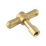 Lockshield Key only for 1/2" Hose Union Lockshield Bib Tap Outside Garden Tap, Gate Type Pump Valves, Lockshield stopcocks and bibcocks (approximately 6mm across flats)