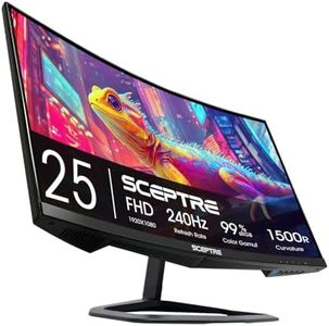 Sceptre 24.5" Curved Gaming Monitor 240Hz 1080p