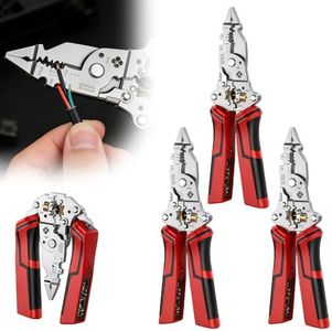 16 in 1 Wire Stripper Twister for Cutting and Pulling Wires, Multifunctional Foldable 16 in 1 Wire Stripper Twister with Voltage Tester,Professional Electrician Tool for DIY Home Use (3)