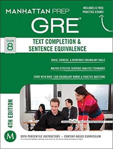 GRE Text Completion & Sentence Equivalence